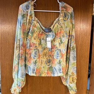 Anthro top, NWT.